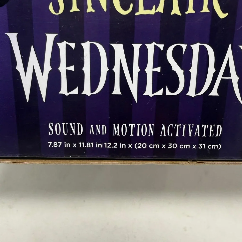 Wednesday Enid Sinclair Animated Sound Motion Activated Decoration Tekky 5745190